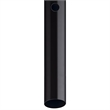 Pemberly Row Oak Creek Outdoor Aluminum Light and Lamp Post in Black