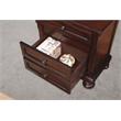 Pemberly Row 3-Drawers Traditional Wood Nightstands in Brown Cherry (Set of 2)