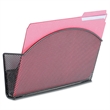 Pemberly Row Onyx Magnetic Mesh Single File Pocket (Set of 6)