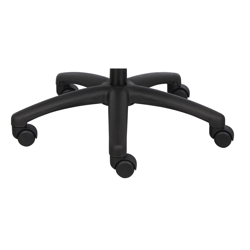 Pemberly Row Contemporary Mesh Task Office Chair in Black Finish