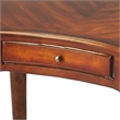 Pemberly Row Contemporary Writing Desk In Antique Cherry Finish
