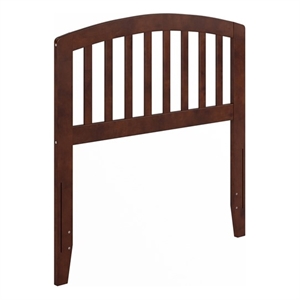 Pemberly Row Richmond Twin Wood Headboard in Walnut