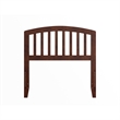 Pemberly Row Richmond Twin Wood Headboard in Walnut