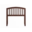 Pemberly Row Richmond Twin Wood Headboard in Walnut