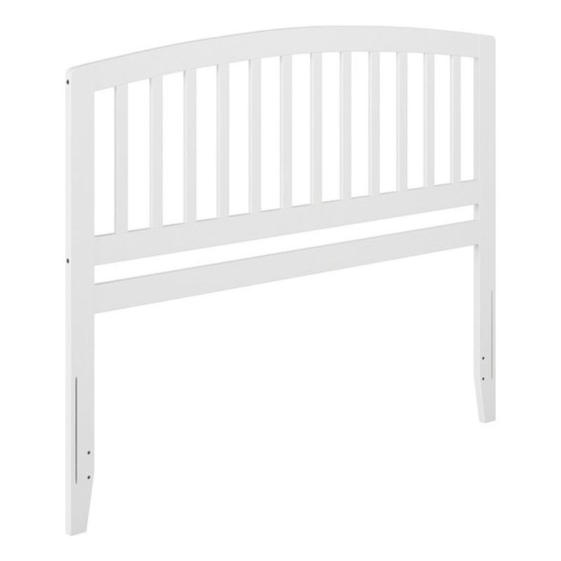 Pemberly Row Richmond Queen Wood Headboard in White