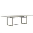 Pemberly Row Modern Conference Table Sitting Height - 8' White Ash