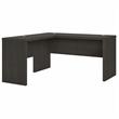 Pemberly Row L-Shaped Desk in Charcoal Maple - Engineered Wood