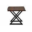 Pemberly Row Contemporary Solid Sheesham Wood End Table - Brown