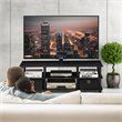 Pemberly Row Wood TV Entertainment Center for TV up to 43