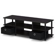 Pemberly Row Wood TV Entertainment Center for TV up to 43