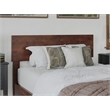 Pemberly Row Twin XL Modern Solid Wood Low Profile Platform Bed in Walnut