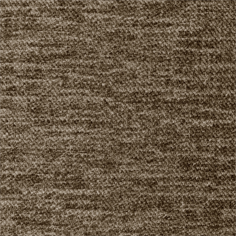 Pemberly Row Contemporary Fabric Bench in Pasadena Taupe Finish