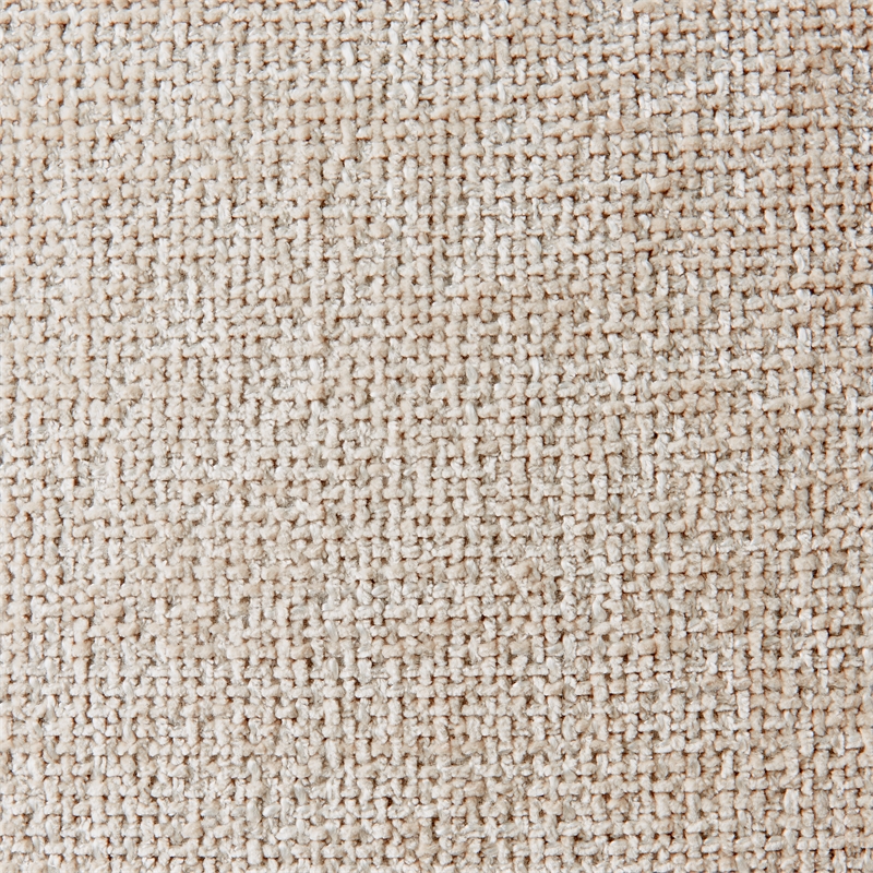 Pemberly Row Contemporary Fabric Swivel Accent Chair in Grenada Cream