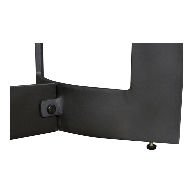 Pemberly Row Contemporary Solid Acacia Wood Console Table in Brown