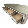 Pemberly Row 9-Drawer Velvet Upholstered and Wood Dresser in Beige