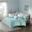 Pemberly Row 5-piece Polyester Microfiber Comforter Set in Blue