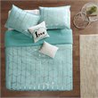Pemberly Row 5-piece Polyester Microfiber Comforter Set in Blue