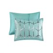 Pemberly Row 5-piece Polyester Microfiber Comforter Set in Blue
