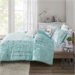 Pemberly Row 5-piece Polyester Microfiber Comforter Set in Blue