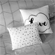 Pemberly Row 5-piece Polyester Microfiber Comforter Set in Gray