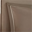 Pemberly Row Contemporary Fabric 24 Piece Room in a Bag in Taupe
