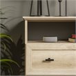 Pemberly Row Contemporary 2-Drawer Nightstand Set in White Oak