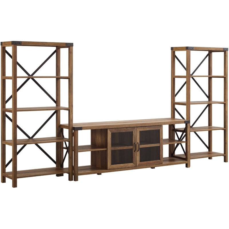 Pemberly Row Metal X-Accent Wall with 70