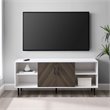 Pemberly Row Faux-Bookmatch 2-Door TV Stand for TVs up to 65