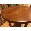 Pemberly Row Mission Oak Round End Table in Michael's Cherry