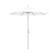 Pemberly Row 7.5' Patio Umbrella in Sun brella Natural/Matted White