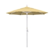 Pemberly Row 7.5' Patio Umbrella in Sun brella Wheat/Matted White