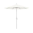 Pemberly Row 7.5' Patio Umbrella in Sun brella Canvas/Matted White