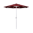 Pemberly Row 7.5' Patio Umbrella in Pacifica Red/Matted White