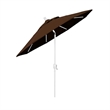 Pemberly Row 7.5' Patio Umbrella in Pacifica Mocha/Matted White
