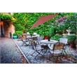 Pemberly Row 7.5' Aluminum Pole Patio Umbrella in Terrace Adobe