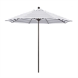 Pemberly Row 9' Market Umbrella in Olefin Gray Stripe/Bronze