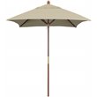 Pemberly Row 6' Patio Umbrella in Performance Fabric Antique Beige