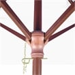 Pemberly Row 6' Patio Umbrella in Performance Fabric Forest Green