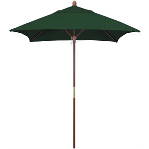 Pemberly Row 6' Patio Umbrella in Performance Fabric Forest Green