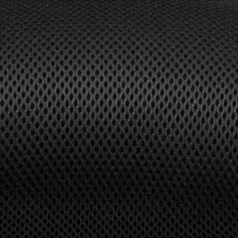 Pemberly Row Contemporary Mid-Back Mesh Office Chair in Black