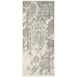 Pemberly Row Contemporary Polypropylene Ivory Area Rug - 2'6
