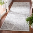 Pemberly Row Contemporary Polypropylene Ivory Area Rug - 2'6