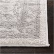 Pemberly Row Contemporary Polypropylene Ivory Area Rug - 11' x 15'