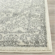 Pemberly Row Contemporary Polypropylene Ivory Area Rug - 3' x 5'