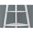 Pemberly Row Bookshelf Etagere Corner 4 Tier 60