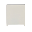 Pemberly Row Storage Accent Cabinet in Smokey Off White Distressed Wood