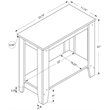 Pemberly Row Accent Table Side End Nightstand Lamp Living Room/Bedroom in Black