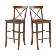 Pemberly Row X-Back Bar height Stool - 30