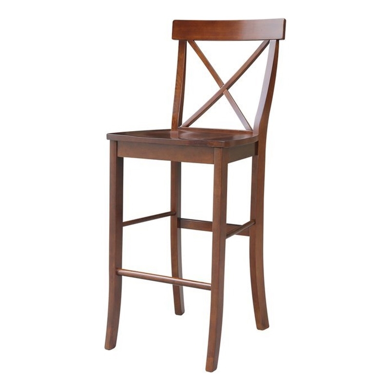 Pemberly Row X-Back Bar height Stool - 30