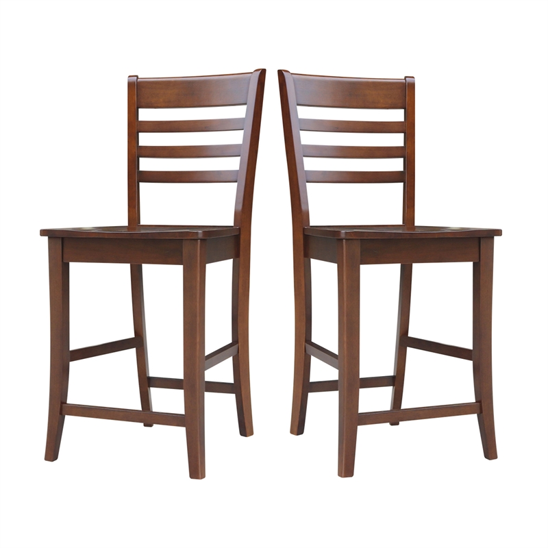 Pemberly Row Modern Roma Counter height Stool - 24